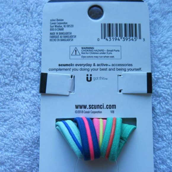 Scunci Everyday & Active No Slip Silicone No Metal Damage Comfy Head Bands Black - Picture 8 of 16